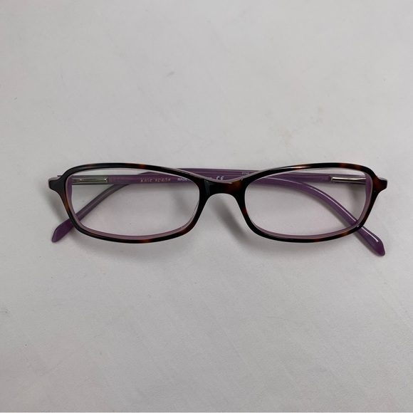 Kate Spade Edie Reading Glasses & Case - Tortoiseshell/Purple  - With X Case. - Picture 5 of 16